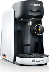 Bosch Tassimo finesse TAS162E kapsel espressomaskine, 70 drinks, mere intens kaffe med et tryk på en knap, automatisk sluk, bæredygtig, perfekt dosering, 1400 W, sort/sort