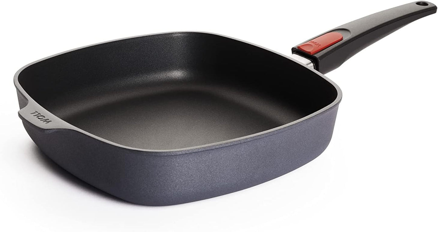 Woll Diamond Lite Firkantet pande, 6 cm højde - uden induktion Gryder og pander Naty Shop 26X26 Cm