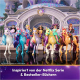 Unicorn Academy AVA og Unicorn Leaf Set - Originale figurer ca. 12 cm høje fra den populære Netflix-serie Med to tilbehør og hårbørster Til fantasifuldt rollespil, for børn fra 4 år og opefter Actionfigurer Naty Shop