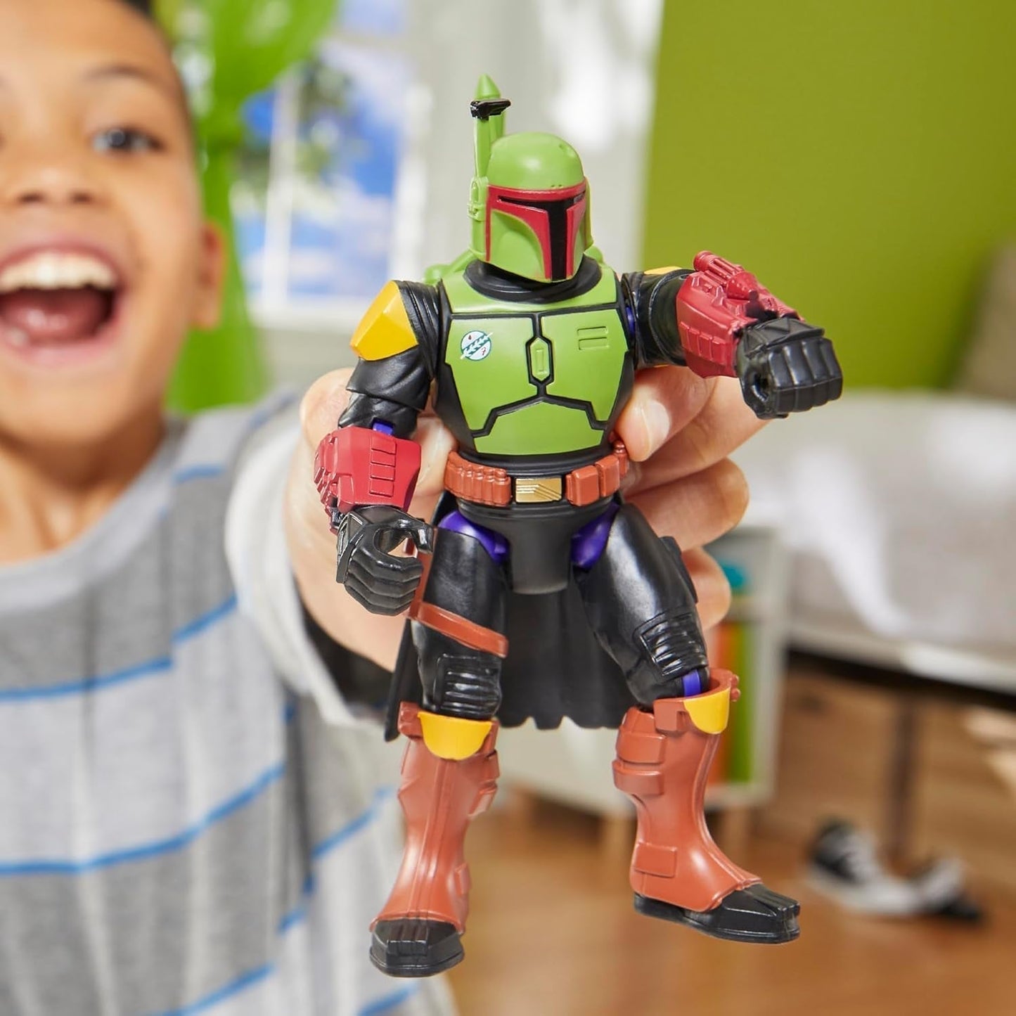 Star Wars Mixmashers Boba Fett, der kan tilpasses Mix-and-Match Actionfigurer og tilbehør Actionfigurer Naty Shop