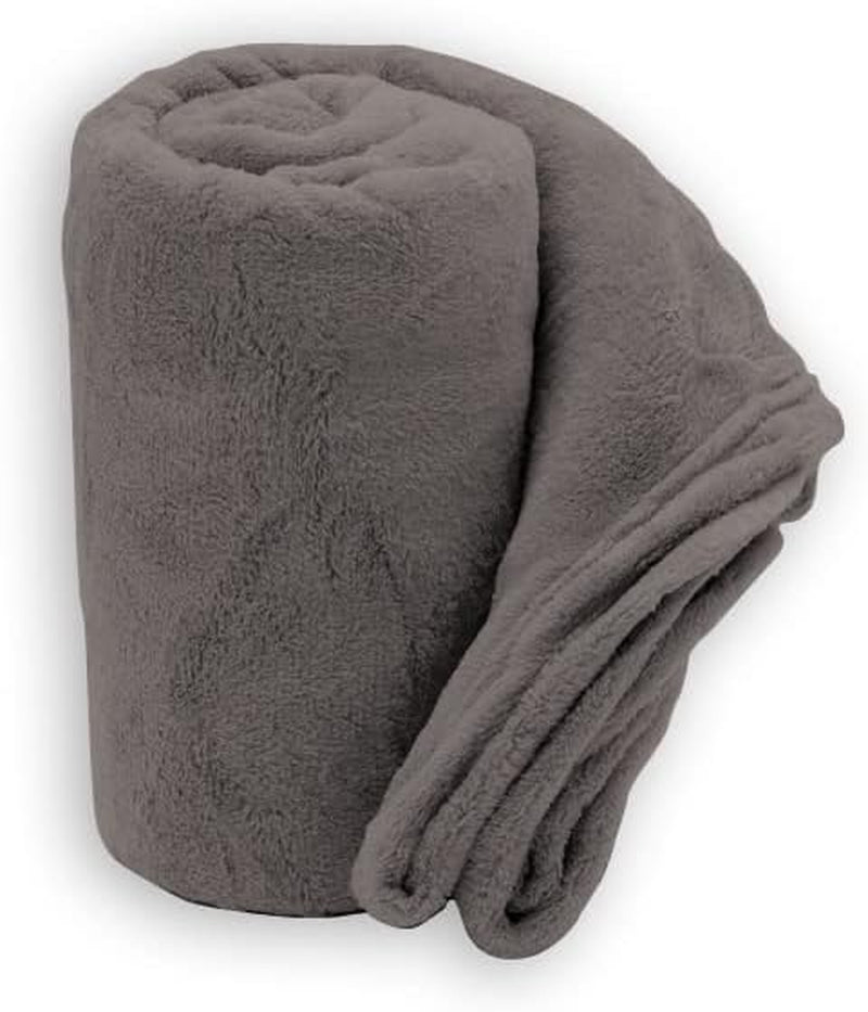 Blødt tæppe | Plaid | Soft Touch | 130 X 160 cm | Pudderdyner og dyner Naty Shop Taupe 210X240