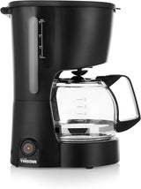 Tristar kaffemaskine, kapacitet 6 kopper, 600W, holde varm funktion, automatisk stop, permanent filter, anti-dryp system, kompakt og bærbar, nem at rengøre, CM-1246