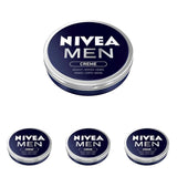 NIVEA MEN Creme, nærende hudcreme med E-vitamin, 150 ml Naty Shop 4 x 75 ml 75 ml