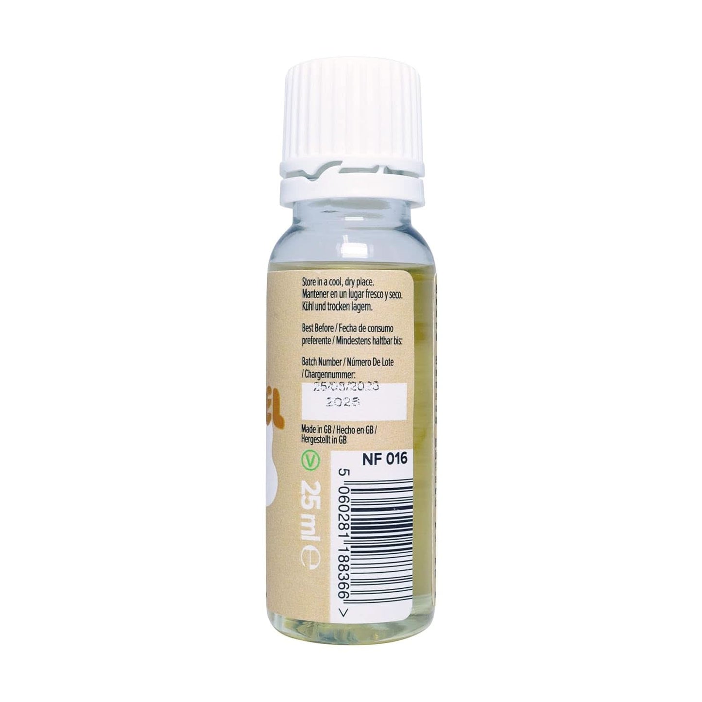 100% naturlig karamelsmag, 25 ml Aromas Naty Shop