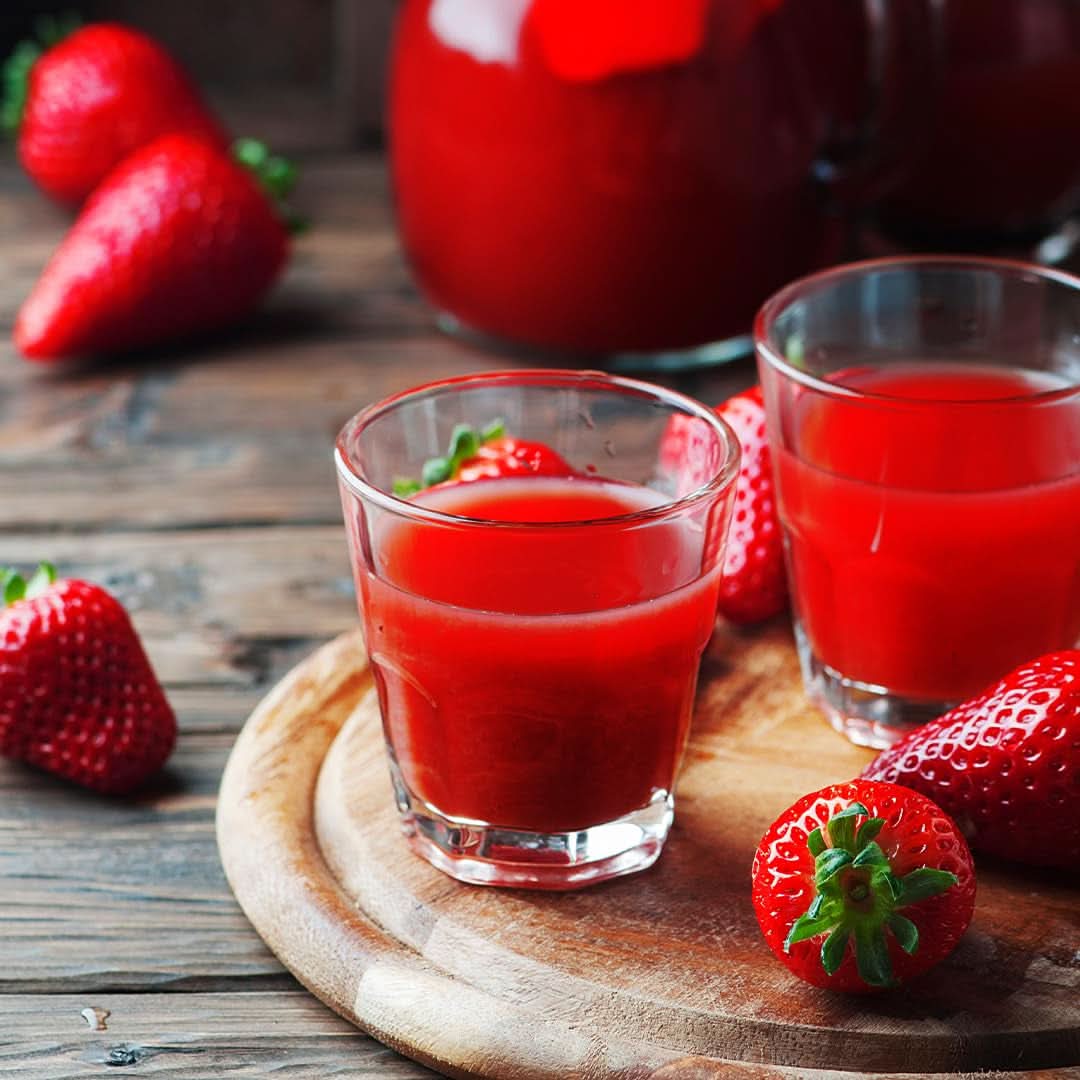 Rauch Happy Day Strawberry | Intens jordbærsmag | Raffineret med æbler og citron | 6X 1 liter, Tetra Prisma Alkoholfri drikkevarer Naty Shop