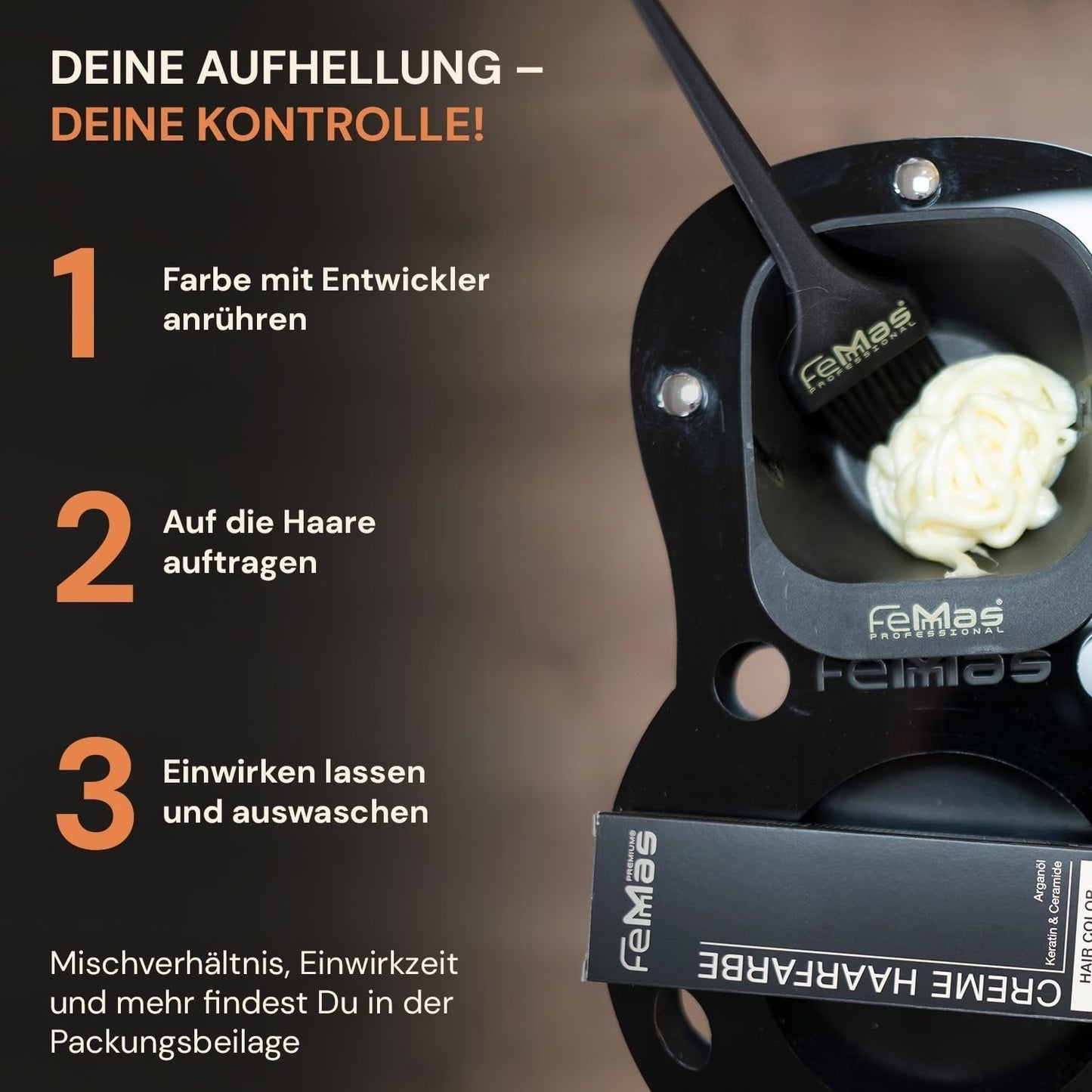 FemMas Oxycreme i 6% 1000 ml I Oxidationsmiddel til hårfarvning og farvning I Nem påføring og optimal fiksering I Udvikler for ensartede resultater i salonkvalitet I Udvikler til hårfarvning Hårfarvning Naty Shop