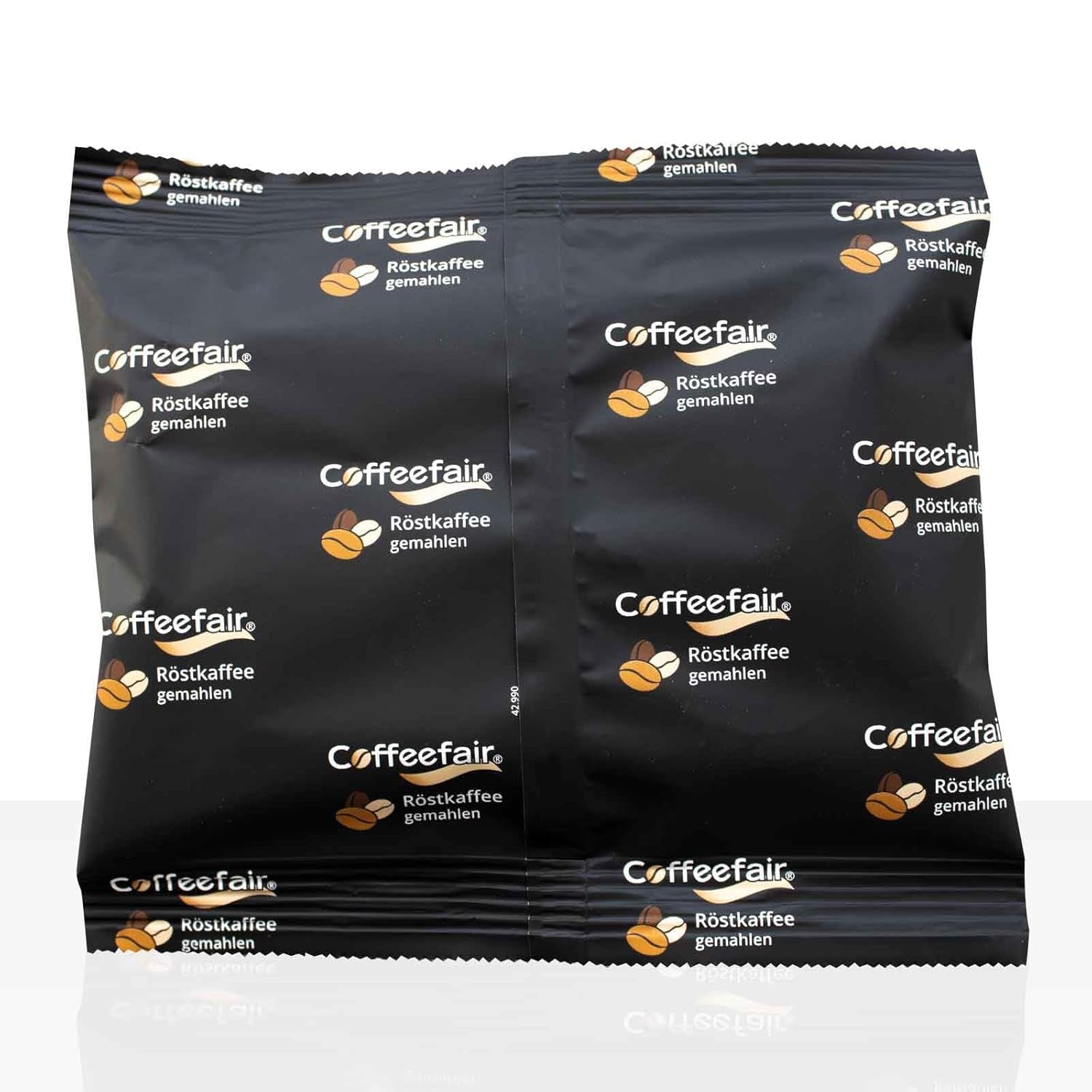 Filtreret kaffe Coffeefair Caffe Classic 80 x 60 g malet kaffe, gastrokvalitet, let ristet, afbalanceret og fyldig, til filtreret kaffeespresso