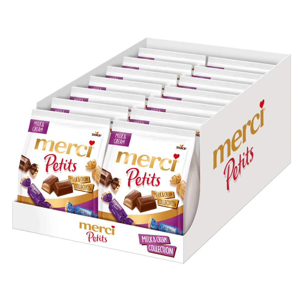 Milk&Cream kollektion (1 x 125g) / Fine chokolader i 4 sortimenter