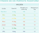 Bleer Pillo 3 - Æske med 168 bleer, 6 pakker med 28 bleer hver, str. 3 - Midi (6-10 kg) - Bleer til babyer