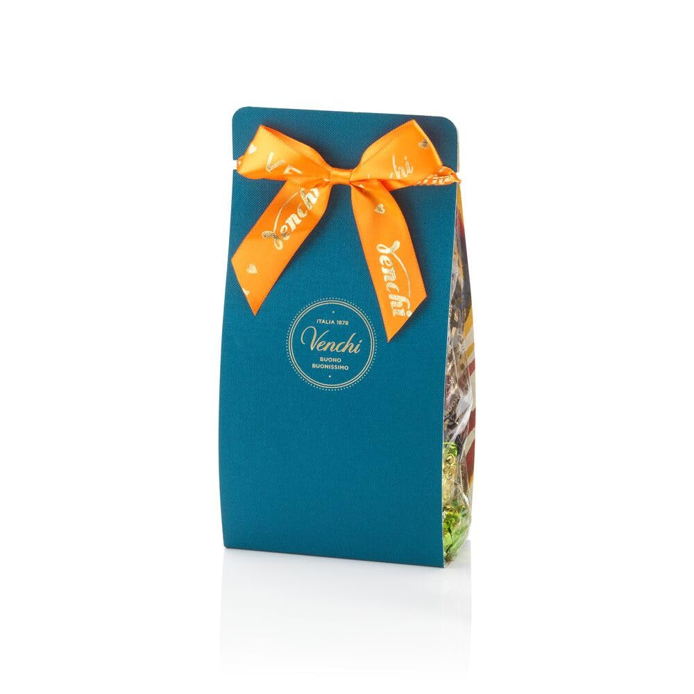 Venchi – Murrine Collection – Gaveæske med diverse Chocoviar-praliner og chokoladetabletter, 403 g – Med BGB Piemonte skovhasselnødder – Gaveidé – Glutenfri