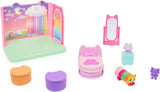 Gabby's Dollhouse Deluxe-værelse, katteværelse, møbler og 2 overraskelsesæsker med tematilbehør, velegnet til 3 år og opefter