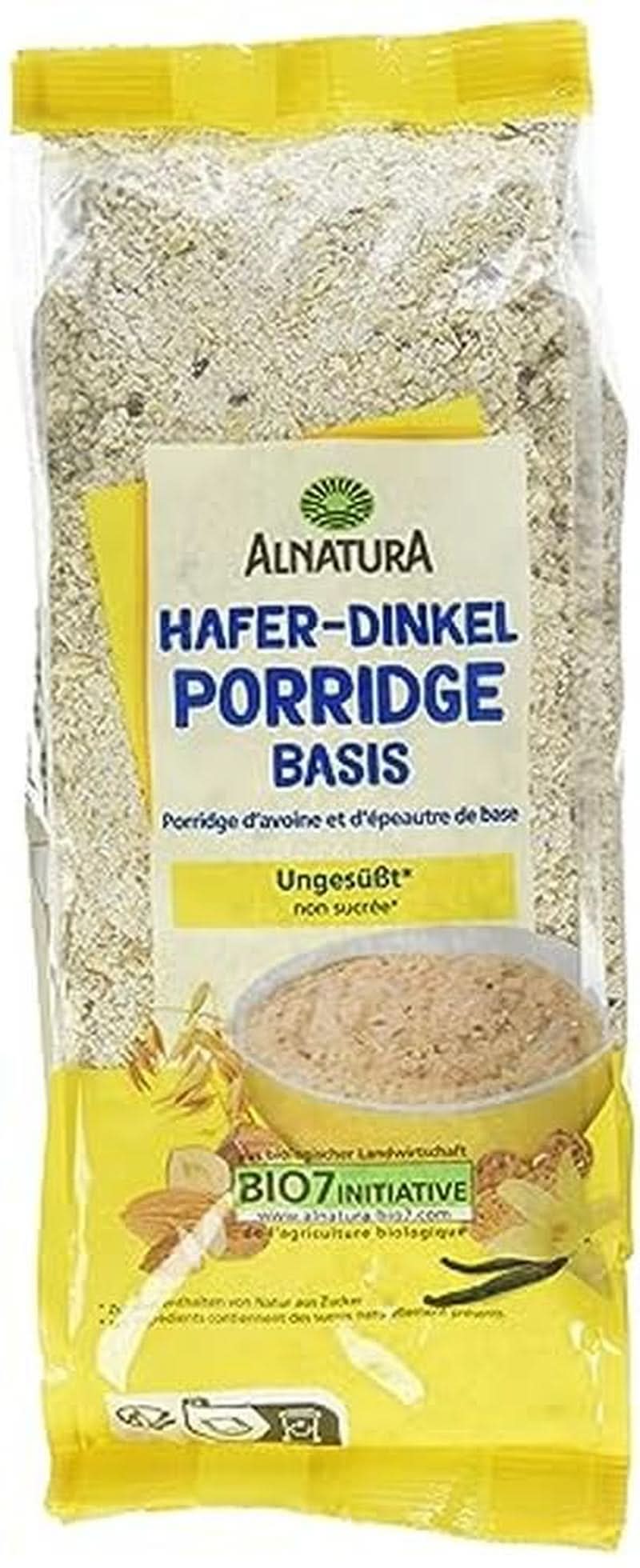 Økologisk havre og spelt base for GRØD, 500 gram Naty Shop Cereals