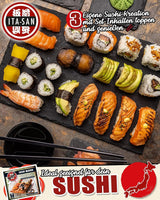 ITA-SAN Sushi Sæt (9-delt komplet sæt, ideel til begyndere, til prøve eller gave) 1 pakke
