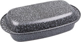 C|H|G Brotback- Und Bratenform Mit Deckel "Granito", Skandia Xtreme Plus: 4-Fach Antihaftbeschichtung i Granitoptik, 37 X 20 X 7 Cm, Made in Germany Forme og bakker til bagning Naty Shop