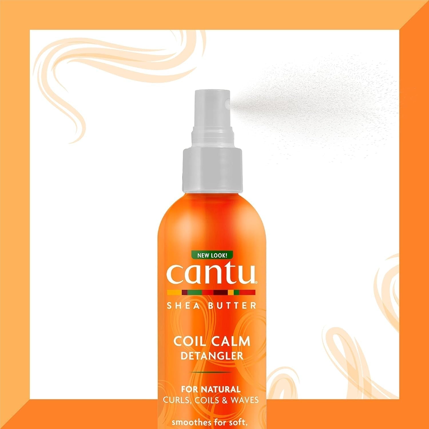 Cantu Coil Calm Detangling Spray, Shea, krøllet hår, 237ml Detangling Products Naty Shop