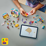 LEGO Friends Heartlake City Shop Legesæt til piger fra 6 år og opefter Rolleleg med 2 minidukker, mikrodukke og kattelegetøj 42649 Byggesæt Besuche den LEGO-Store