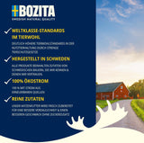 Bozita Pouch Nassfutter Häppchen i Sauce med Kylling - 12x85g Portionsbeutel getreidefreies & weizenfreies Futter für Katzen - Katzennassfutter für erwachsene Katzen med 8,5% protein & 4,5% fedtindhold