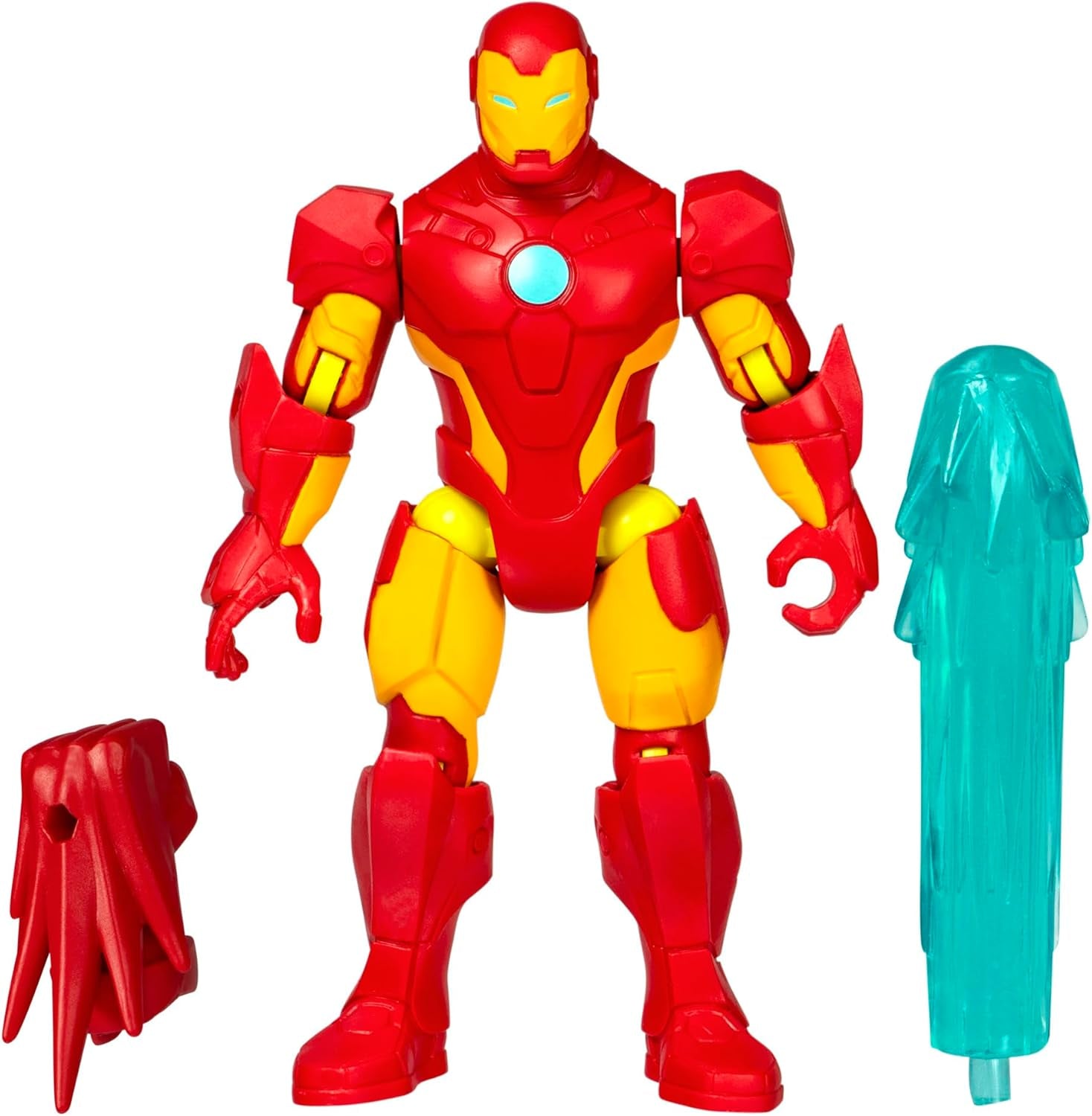 Mixmashers Marvel Captain America Avengers Mix-og-match actionfigurer og tilbehør Actionfigurer Naty Shop Iron Man