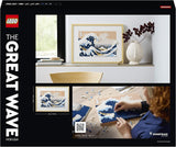 LEGO 31208 Art Hokusai - The Great Wave 3D japanske vægdekorationer Håndværkssæt Indrammet havlærred Voksenhobbyer DYI Hjemmekontordekorationer Byggesæt Besuche den LEGO-Store