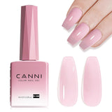 CANNI gel neglelak, semi-permanent, mørk lilla, neglelak, UV gel, soak off, manicure