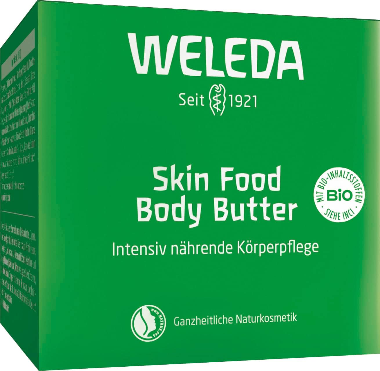 WELEDA Organic Skin Food Body Butter, Unisex kropsplejecreme til pleje af tør og ru hud, 150 ml Brusebad og bad Naty Shop