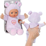 Baby Born for Babies Blød musedukke, 26 cm, med ører og fingerlommer, til nyfødte, 836590 Zapf Creation, Pink