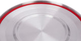 Tatonka Madskål - Madbeholder/skål i rustfrit stål - Med låg, fastgørelsesklemmer og volumenskalering - 0,5L / 0,75L / 1L volumen Madopbevaringsbokse Naty Shop