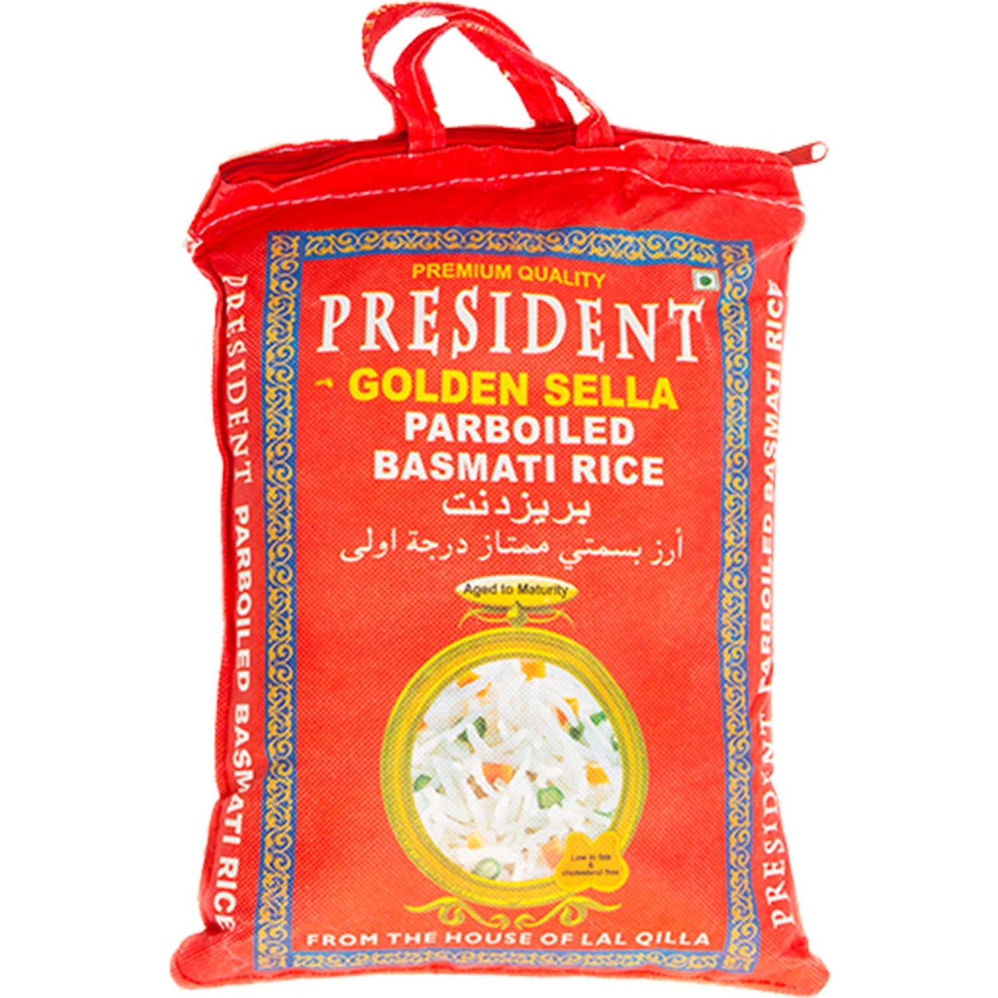 Præsident - Golden Sella Basmati Rice, (1 X 10 KG)