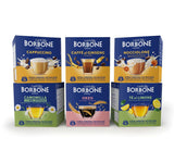 Caffè Borbone Café au Lait - 64 Kapseln - Løsliches Pulvergetränk mit Milchpulver und Instantkaffee - Kompatibel med Kaffeemaschinen der Marke Nescafè®* Dolce Gusto®*