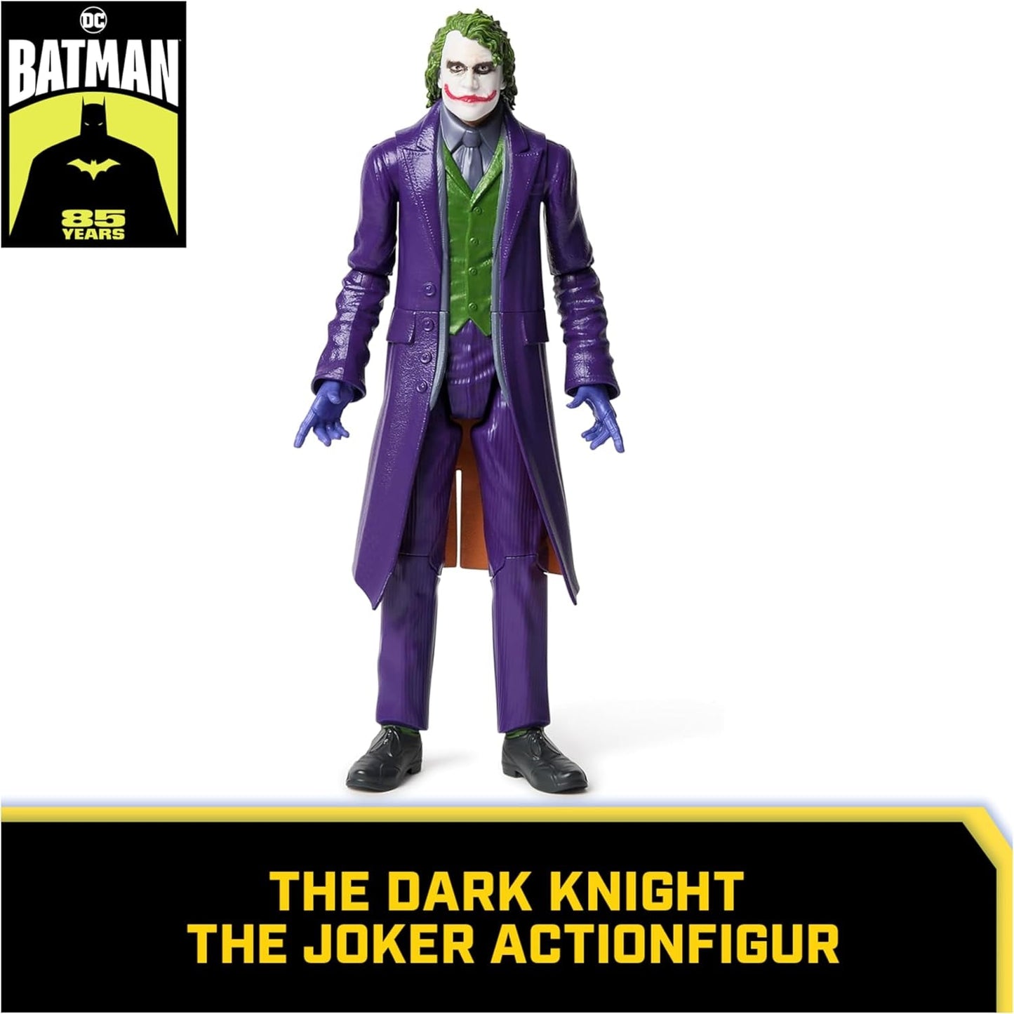 DC Comics the Dark Knight - Joker Action Figur Kendt fra den legendariske trilogi The Dark Knight i 30 cm. Fra 3 år Action figurer Naty Shop