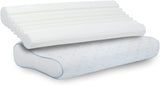 PARADIES Nakkepude 40X80 Cm - Revita Ergonomic - IGR Certificeret, Ergonomisk nakkestøttepude Højde: 10 Cm Cervikale ortopædiske puder Naty Shop Paratex Ergonomic