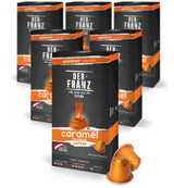 Der-Franz Nespresso-kompatible kaffekapsler, 6 x 10 kapsler, karamelaroma, mellemristet