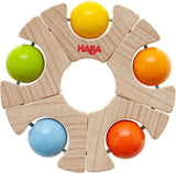HABA 306692 - Fangerlegetøj med kuglehjul, Fangerlegetøj fra 6 måneder, Made in Germany, Farverigt Bebe Toys Naty Shop Standardtitel