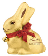 Lindt Chokolade Golden Bunny | Den gyldne kanin 100g | Påskehare Premium mælkechokolade | Påskechokolade | Gave af chokolade | Chokoladekaninen | Påskeharen