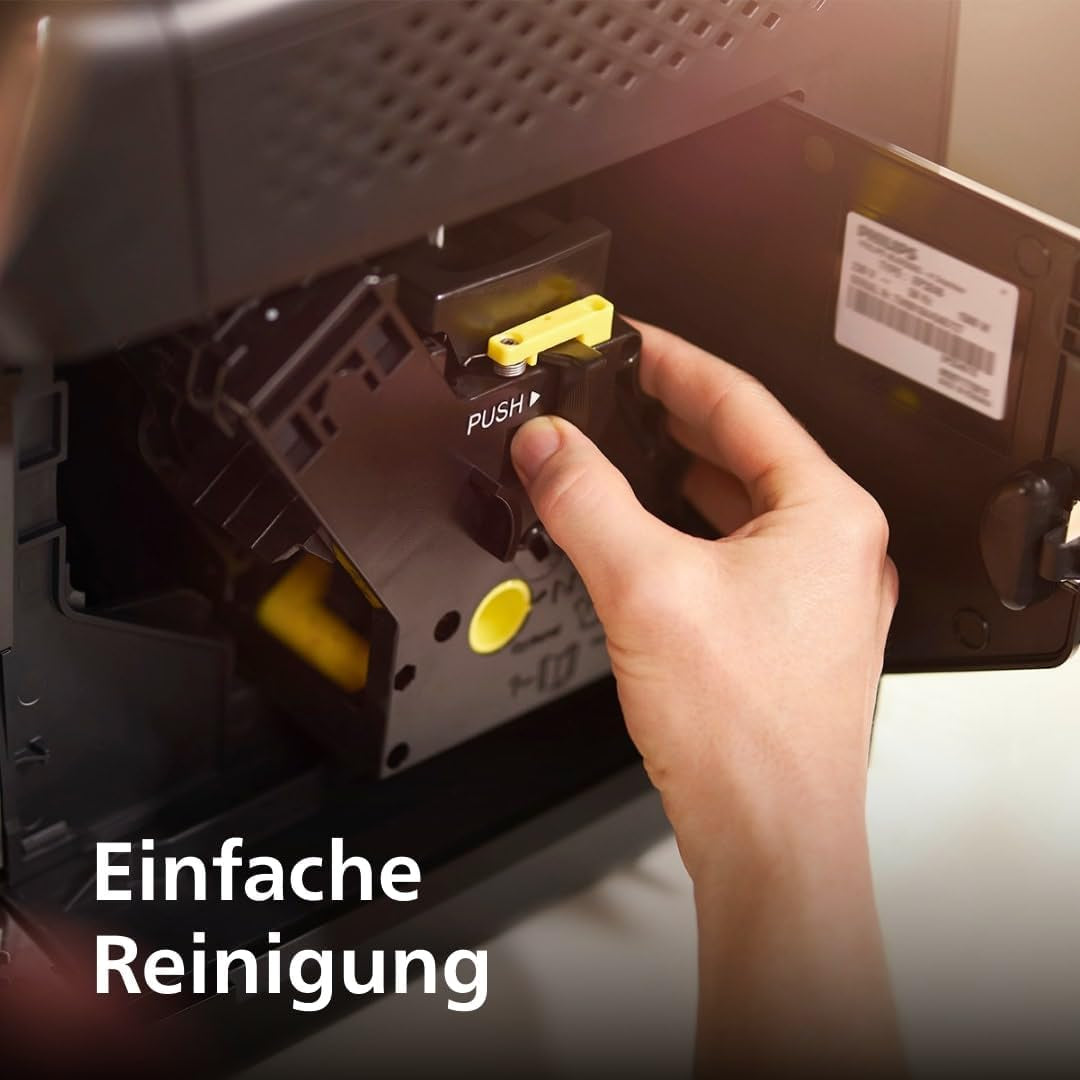 PHILIPS automatisk espressomaskine 2200-serien - 2 kaffespecialiteter, touch-display, klassisk mælkeskummer, keramisk kværn, matsort (EP2220/10)
