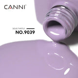 CANNI gel neglelak, semi-permanent, mørk lilla, neglelak, UV gel, soak off, manicure