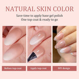 150 stk. Gradient falske neglesæt - 5 farver Ombre Design selvklæbende kunstige negle - Fuldt dække for kvinder og piger - Blanke falske negle til gør-det-selv-manicure (firkantet)