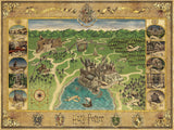 Ravensburger Puslespil 12000720 - Hogwarts Kort - 1500 brikkers puslespil til voksne og børn 14+ Harry Potter Fan Merchandise Puslespil Naty Shop Fantasy