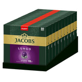 Jacobs Kaffeekapseln Lungo Intenso, Intensität 8/12, 10 x 20 Getränke, Nespresso* kompatibel Kaffee Kapseln, 200 Kapseln