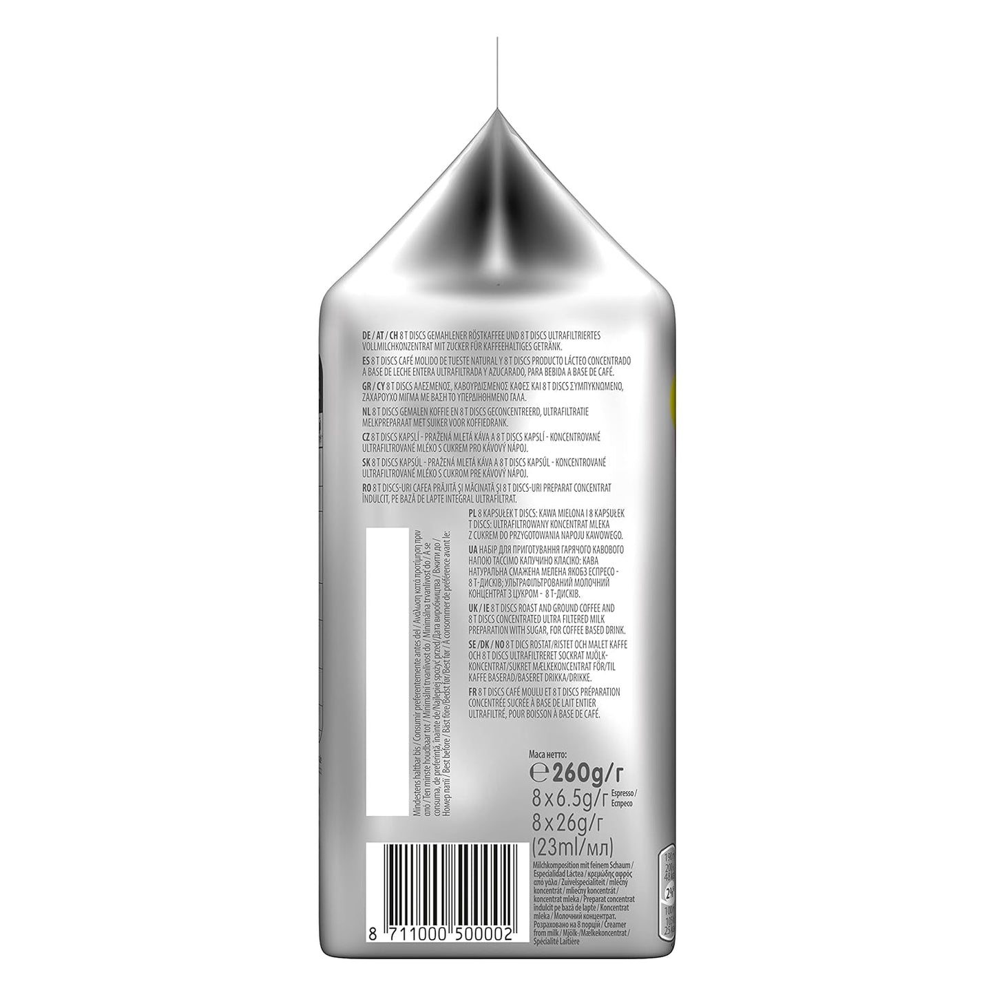 Tassimo Kapseln Jacobs Cappuccino Classico, 5 x 8 puder, 40 Kaffeekapseln