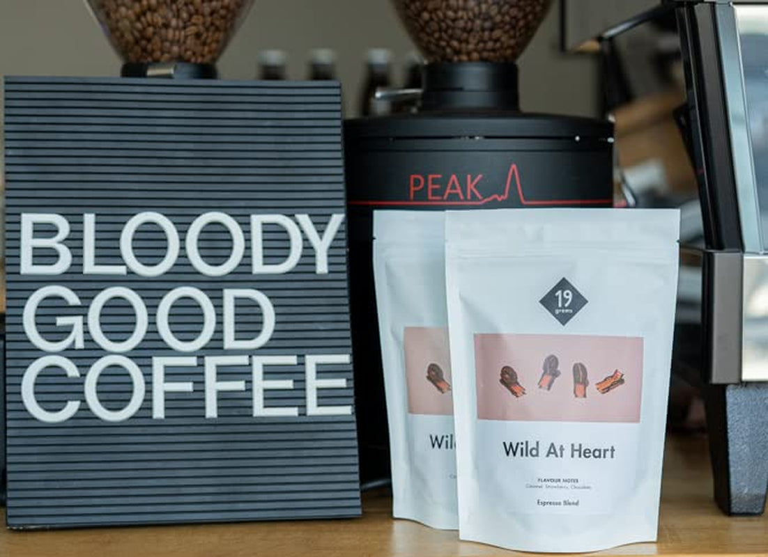 Wild At Heart Espresso | 250g Bohnen gås fair & bæredygtig | frisch geröstet | 100% Arabica Kaffeebohnen | specialkaffe | 19 gram Kaffeerösterei