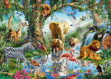 Ravensburger Puslespil 12000682 - Jungle Adventure - 1000 brikker puslespil til voksne og børn 14+, Puslespil Naty Shop nyt design