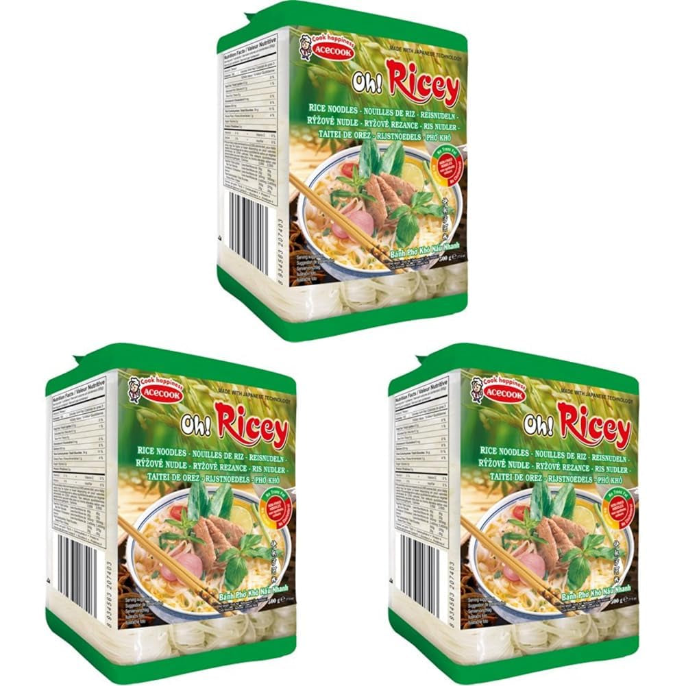 ACECOOK - ELLER RISNUDLER - (1 X 500 GR)