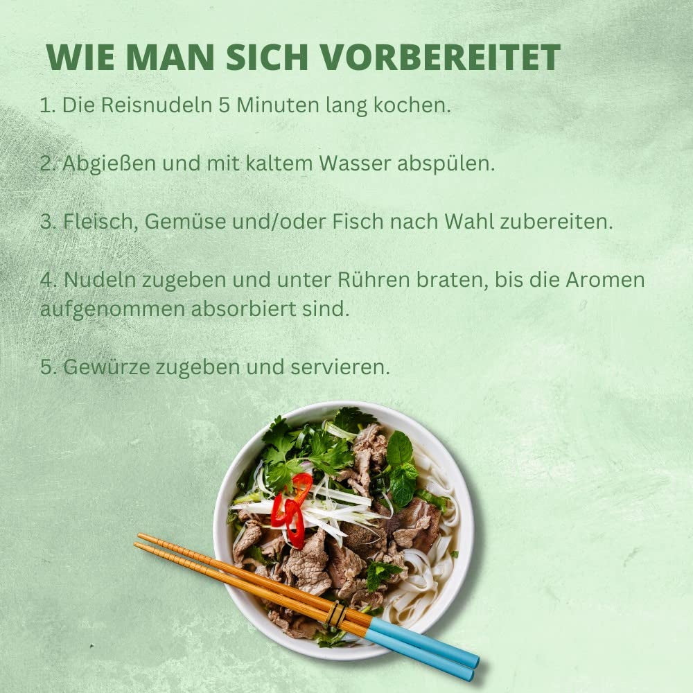 BAMBUTRÆ - Reisnudeln 3 Mm. - 1 X 400 GR