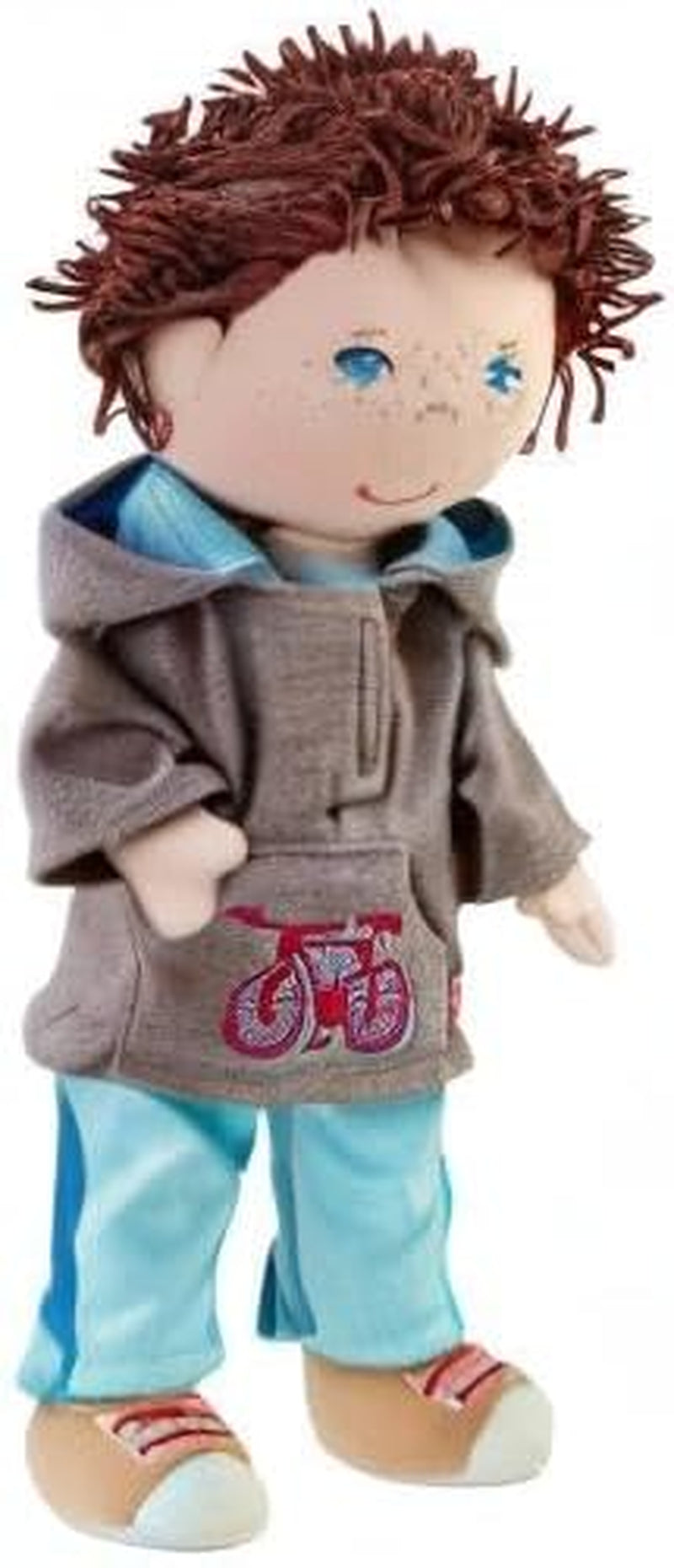 HABA 306528 - Lian Doll - Plys dukke til børn fra 18 måneder til leg og kram lavet af bløde materialer - Størrelse: 30 cm Naty Shop Dolls