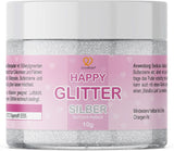 Goodbake Happy Glitter Gold - Spiselig madglimmer, 10 gram Glitter Naty Shop Silver