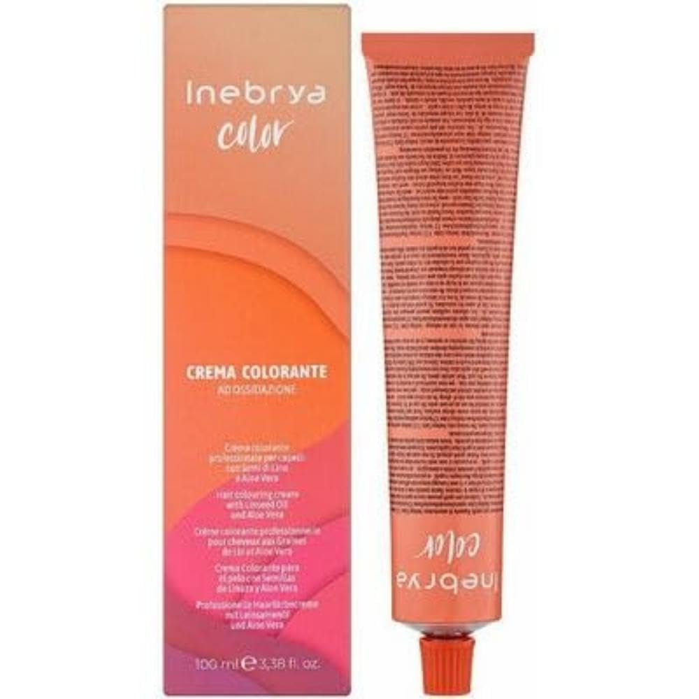Permanent hårfarvningscreme med hørfrø og aloe vera 100 ml (- 7,0 Blond) Hårfarve Naty Shop Intense Natural (6/00 Intense Dark Blonde 100 G (1 pakke)
