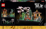 Lego Icons Garden Of Silence - Voksen Zen Botanisk Have Sæt med Lotus Blomster - Tilpasset japansk inspireret skrivebordsdekoration - Gave til kvinder og mænd 10315 Byggesæt Besuche den LEGO-Store