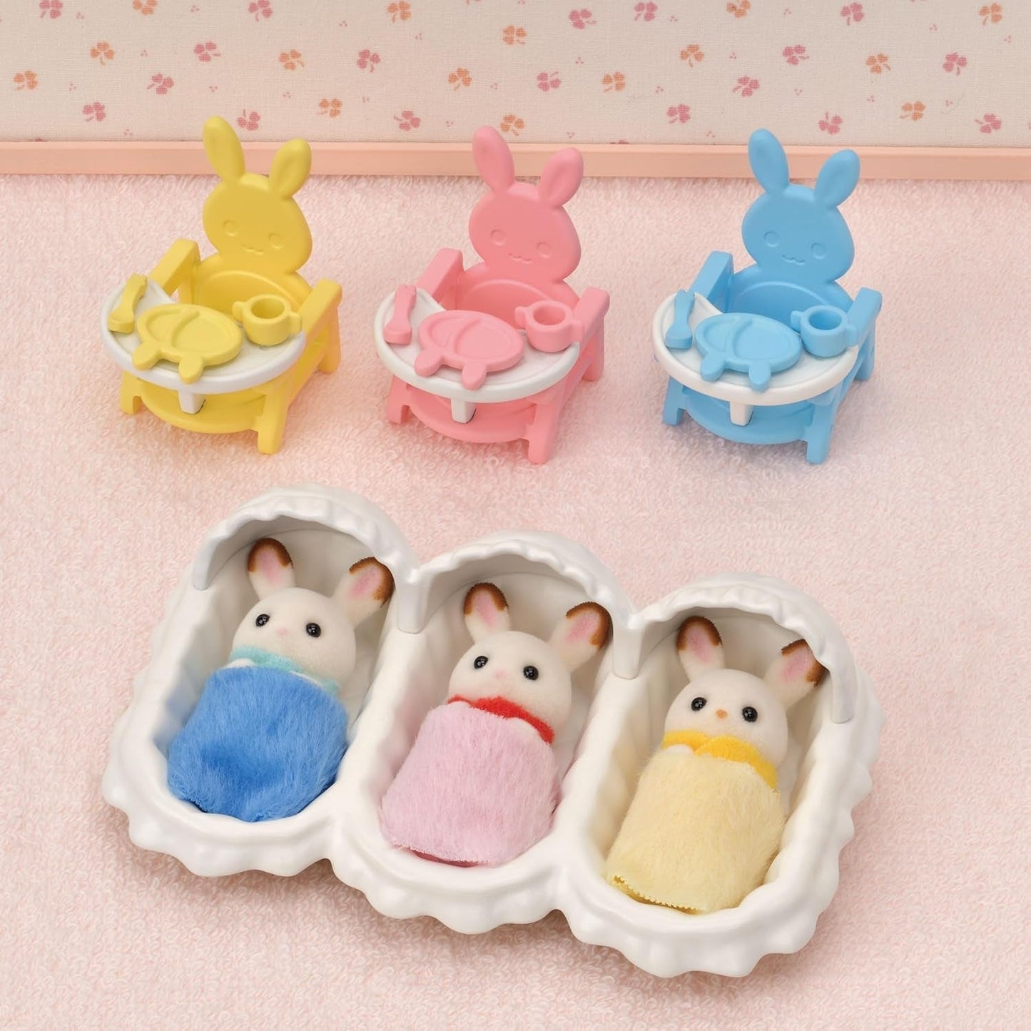 Sylvanian Families L5532 Triplets Starter Kit - Dukkehus Legesæt Naty Shop Dolls