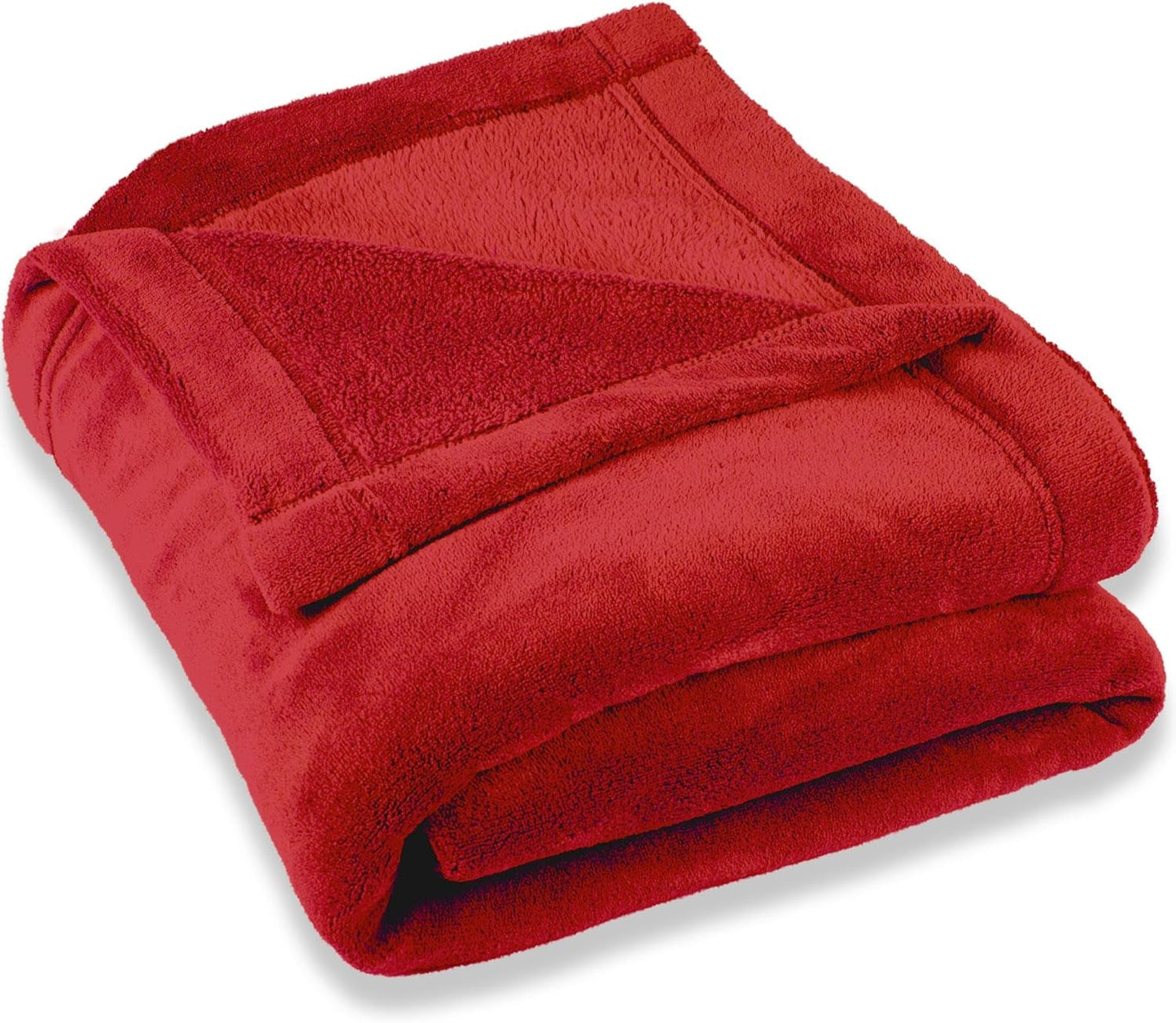 Celinatex fluffy tæppe XXL 220 X 240 Cm rødt sofatæppe varmt blødt mikrofibertæppe Fleece Oeko-Tex Montreal Senge og betræk Besuche den CelinaTex-Store Rød 220 X 240 Cm